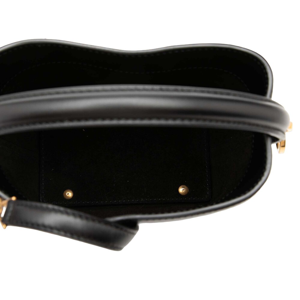 Pre-Loved Saint Laurent Mini Shiny Calfskin Le 37 Bucket Bag - Picture 4 of 7